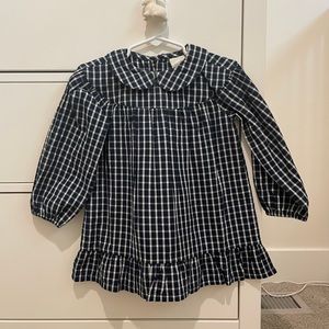 Floss Peter Pan collar girls dress